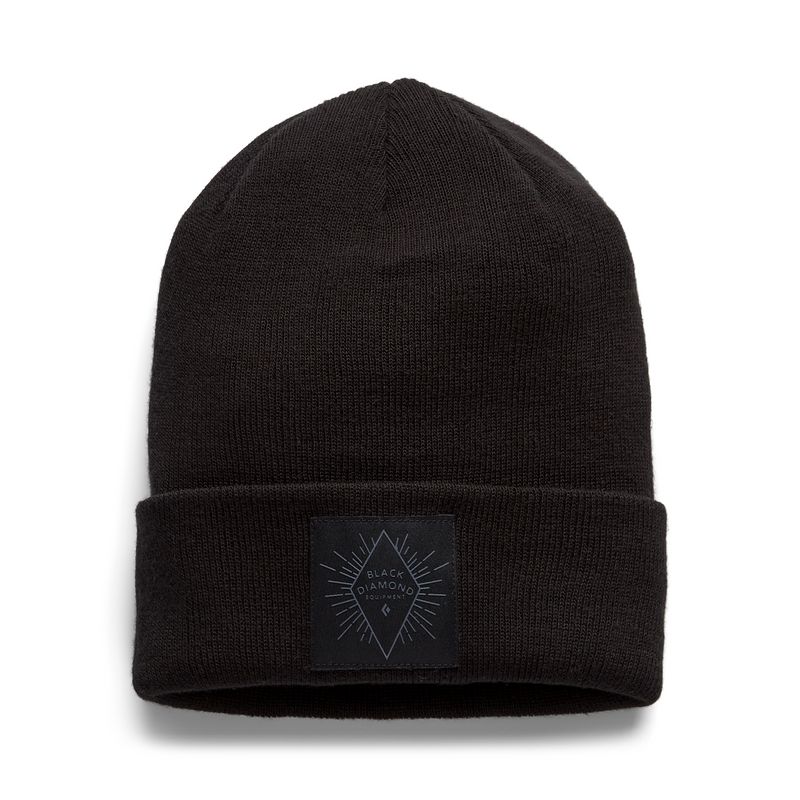 Black Diamond Badge Beanie Accessori Nere | EHG692081