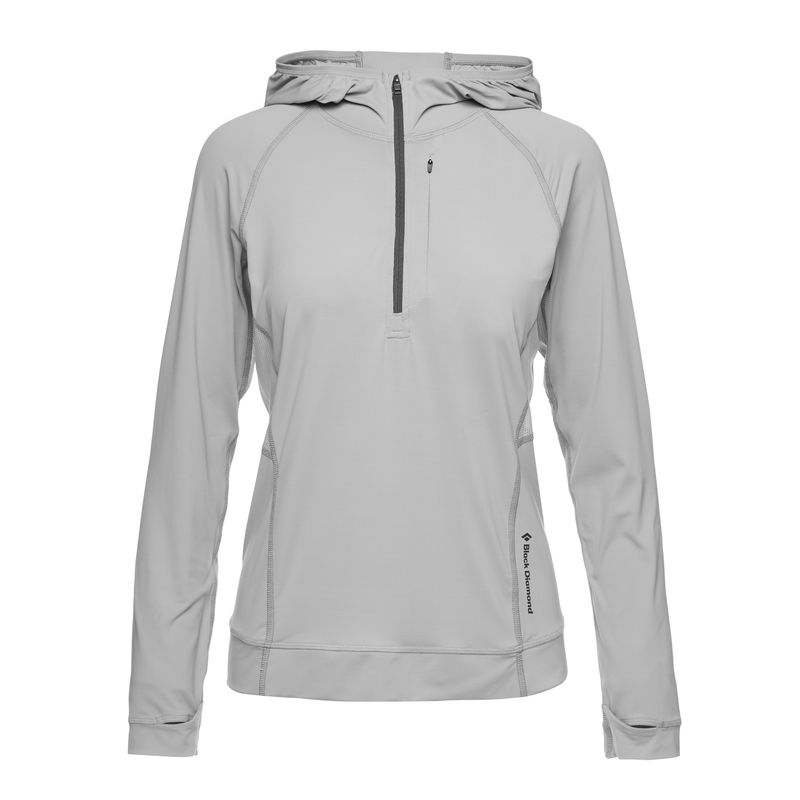 Black Diamond Alpenglow Pro Top Donna Grigie | HQM785493