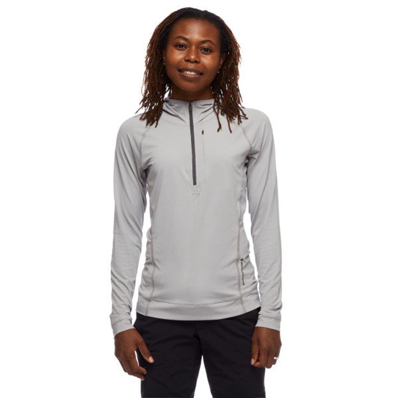 Black Diamond Alpenglow Pro Top Donna Grigie | HQM785493