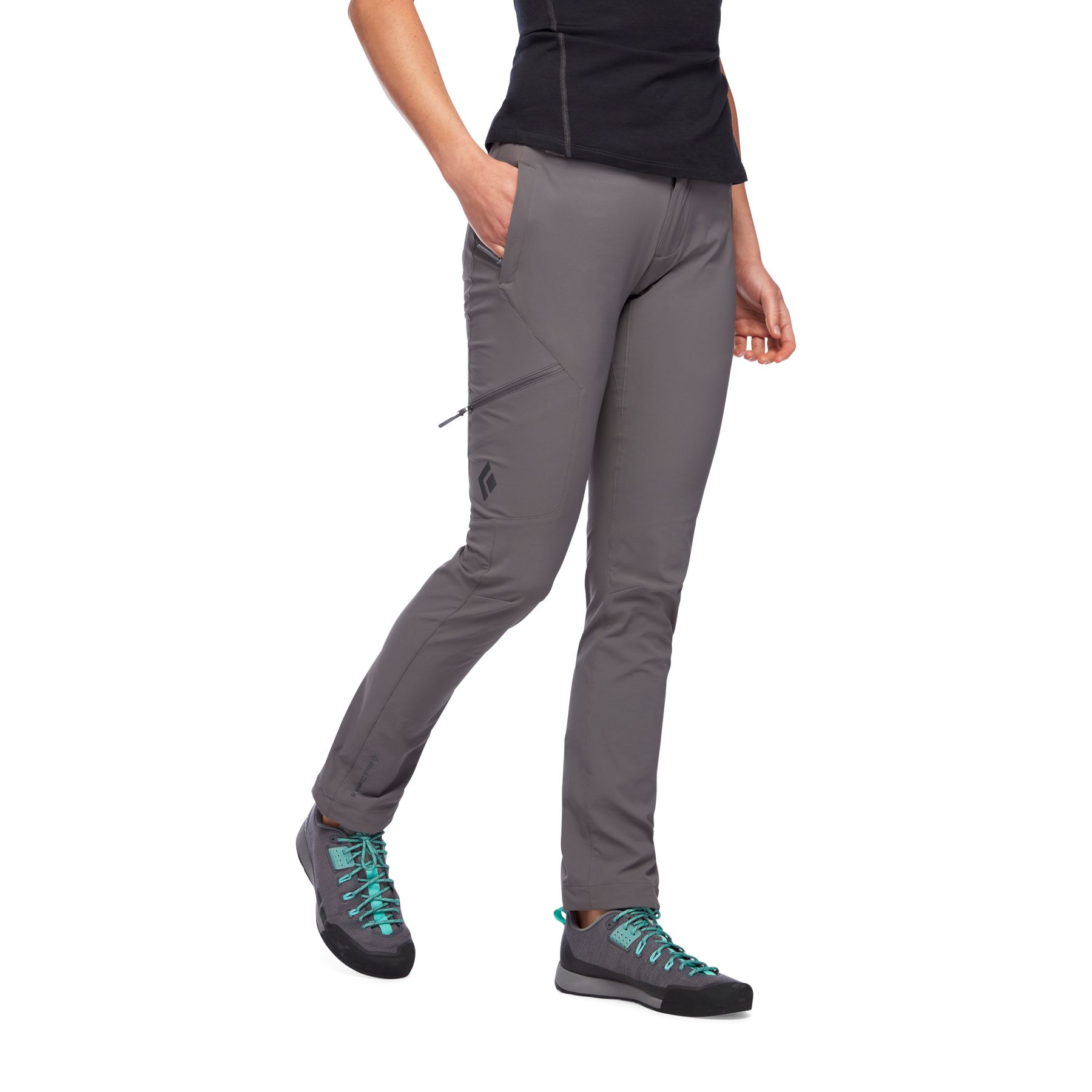 Black Diamond Alpine Softshell Pantaloni Donna Grigie | UEI612387