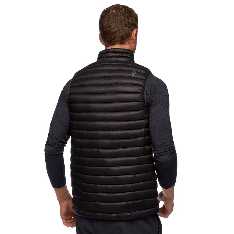 Black Diamond Approach Down Vest Giacca Uomo Nere | BYD084732