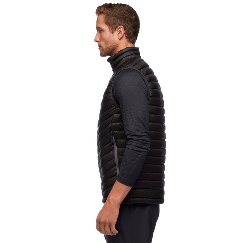 Black Diamond Approach Down Vest Giacca Uomo Nere | BYD084732