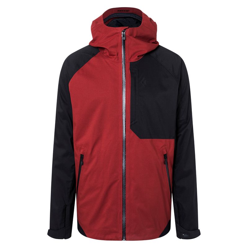 Black Diamond Boundary Line Insulated Giacca Uomo Rosse | VKZ785429