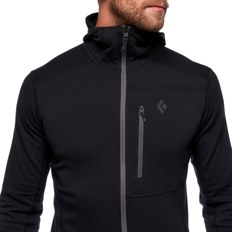 Black Diamond Coefficient Fleece Top Uomo Nere | HRD692085