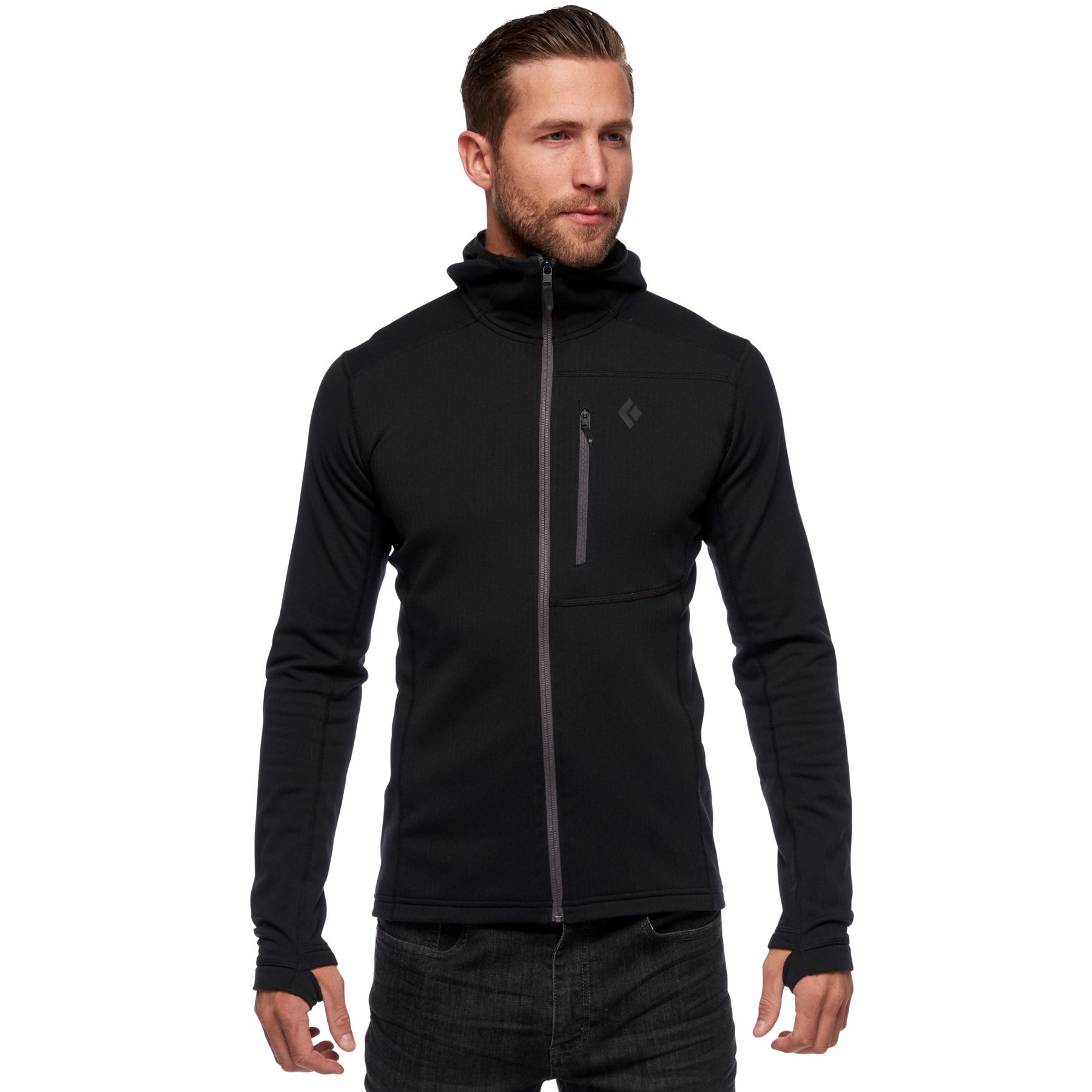 Black Diamond Coefficient Fleece Top Uomo Nere | HRD692085