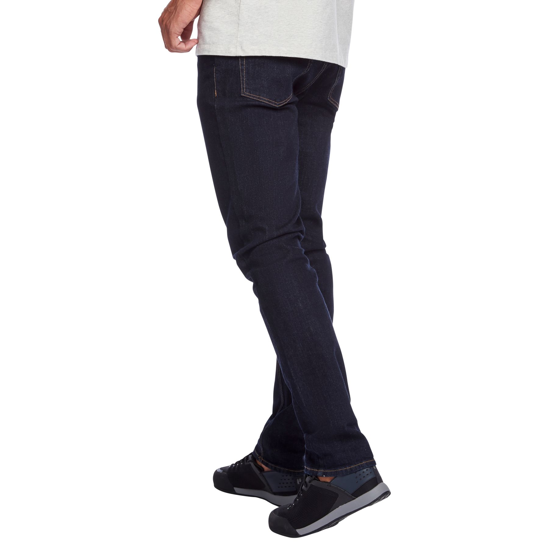 Black Diamond Crag Denim Pantaloni Uomo Nere | ASR796340