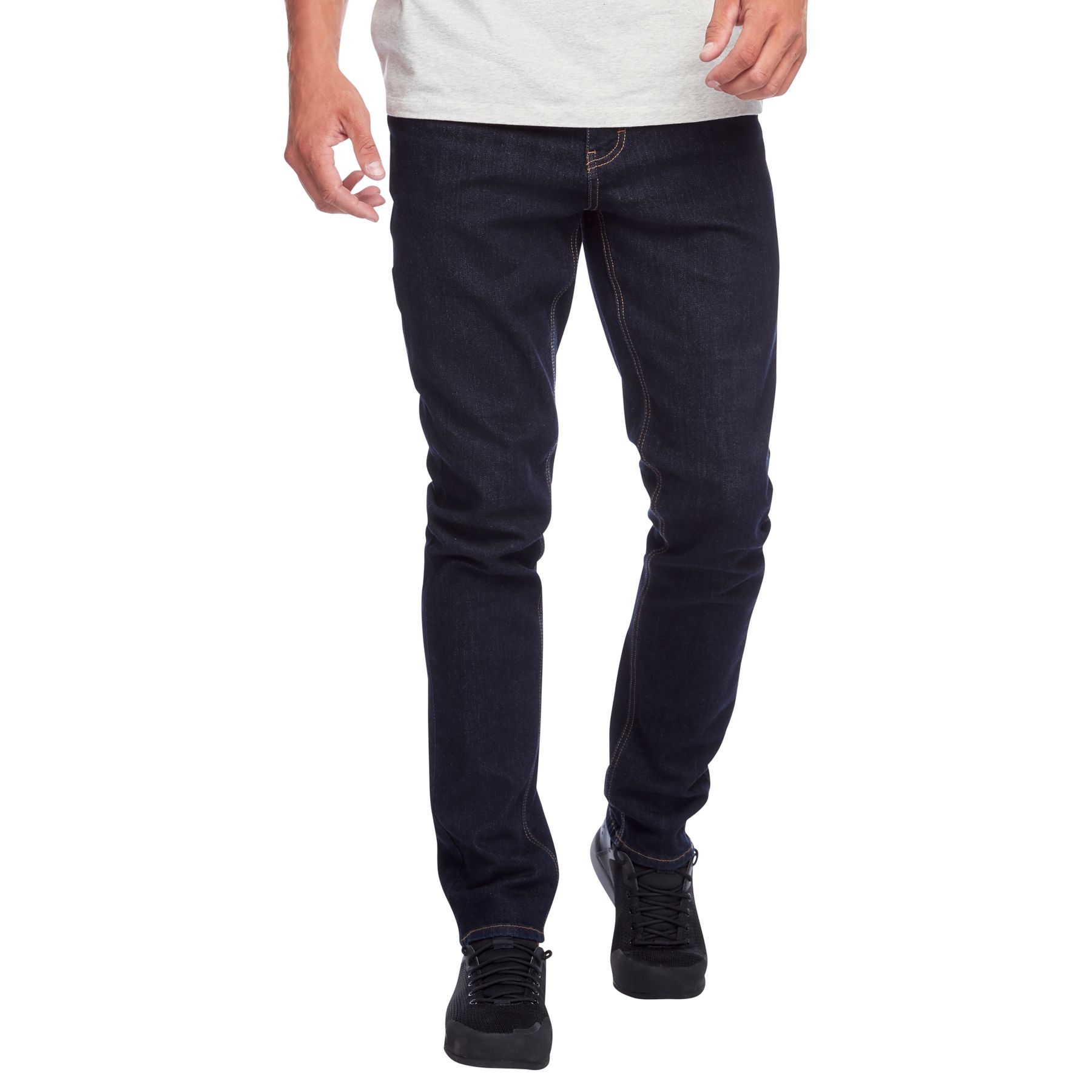 Black Diamond Crag Denim Pantaloni Uomo Nere | ASR796340