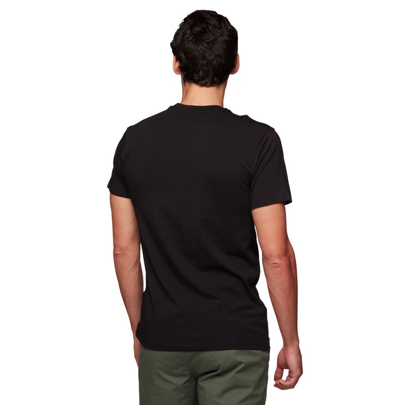 Black Diamond Desert Lines SS Top Uomo Nere | ZVM381476