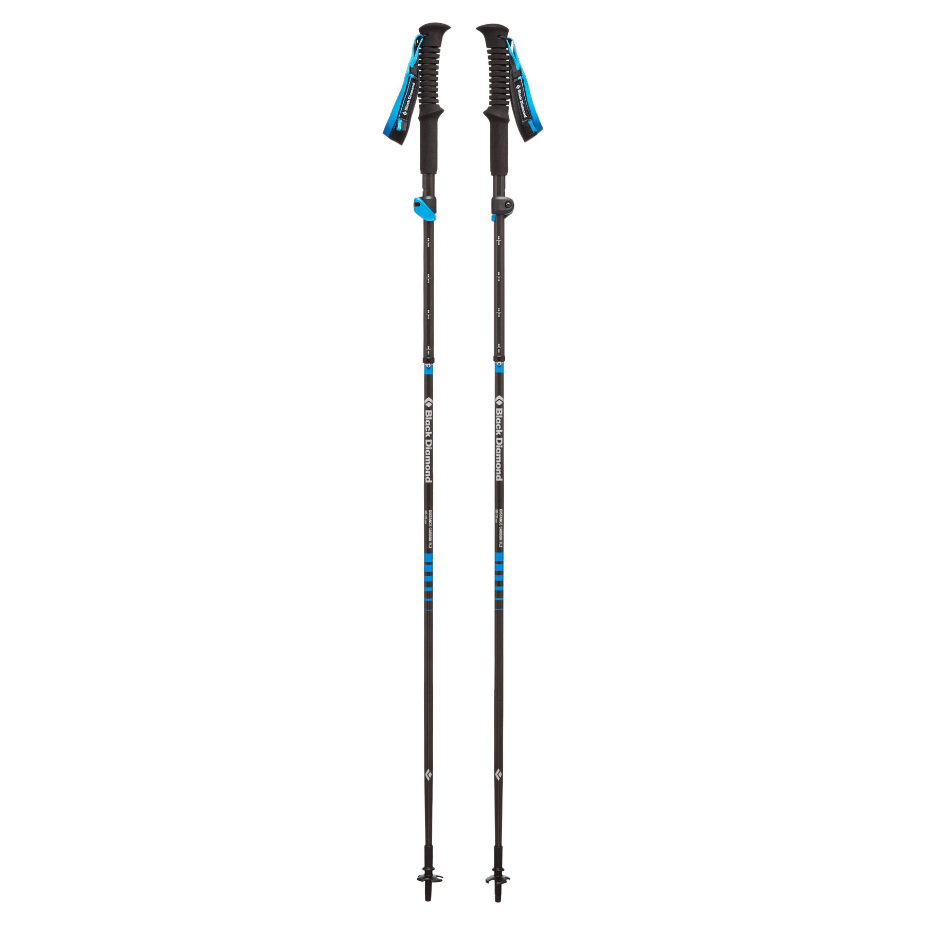 Black Diamond Distance Carbon FLZ Bastoncini Da Trekking Blu | ZFX374128