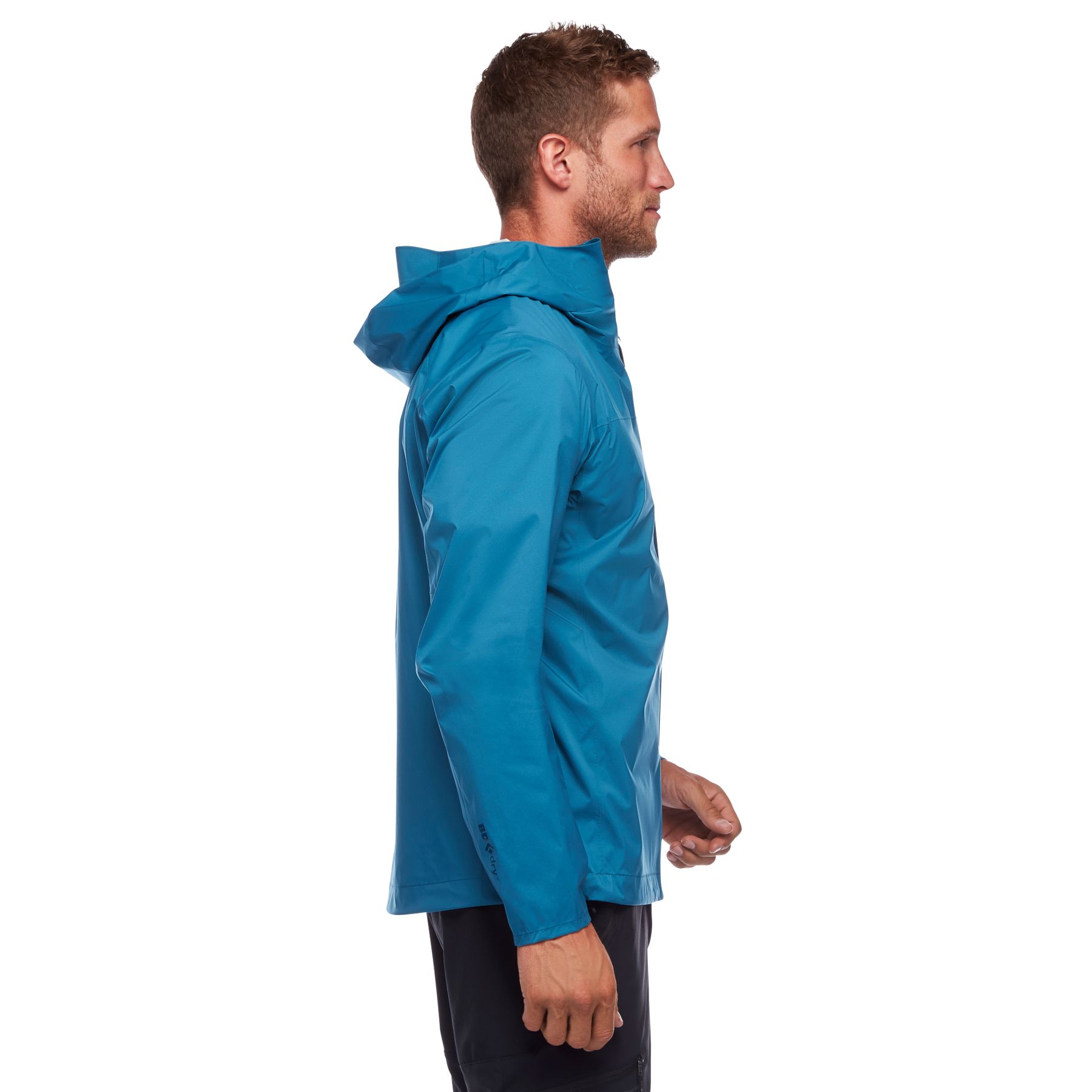 Black Diamond Fineline Stretch Rain Shell Giacca Uomo Blu | URH761923