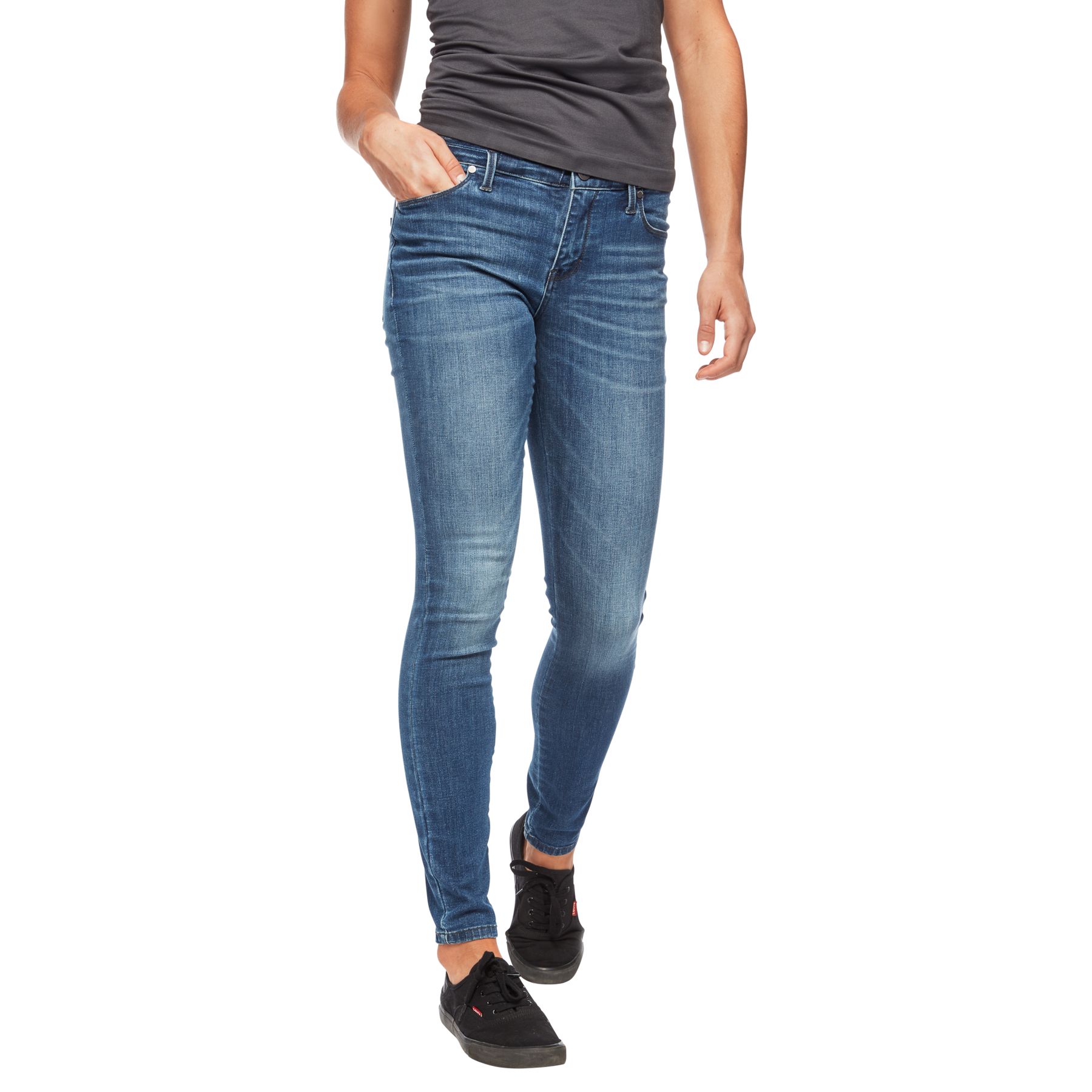 Black Diamond Forged Denim Pantaloni Donna Blu | BEC271035