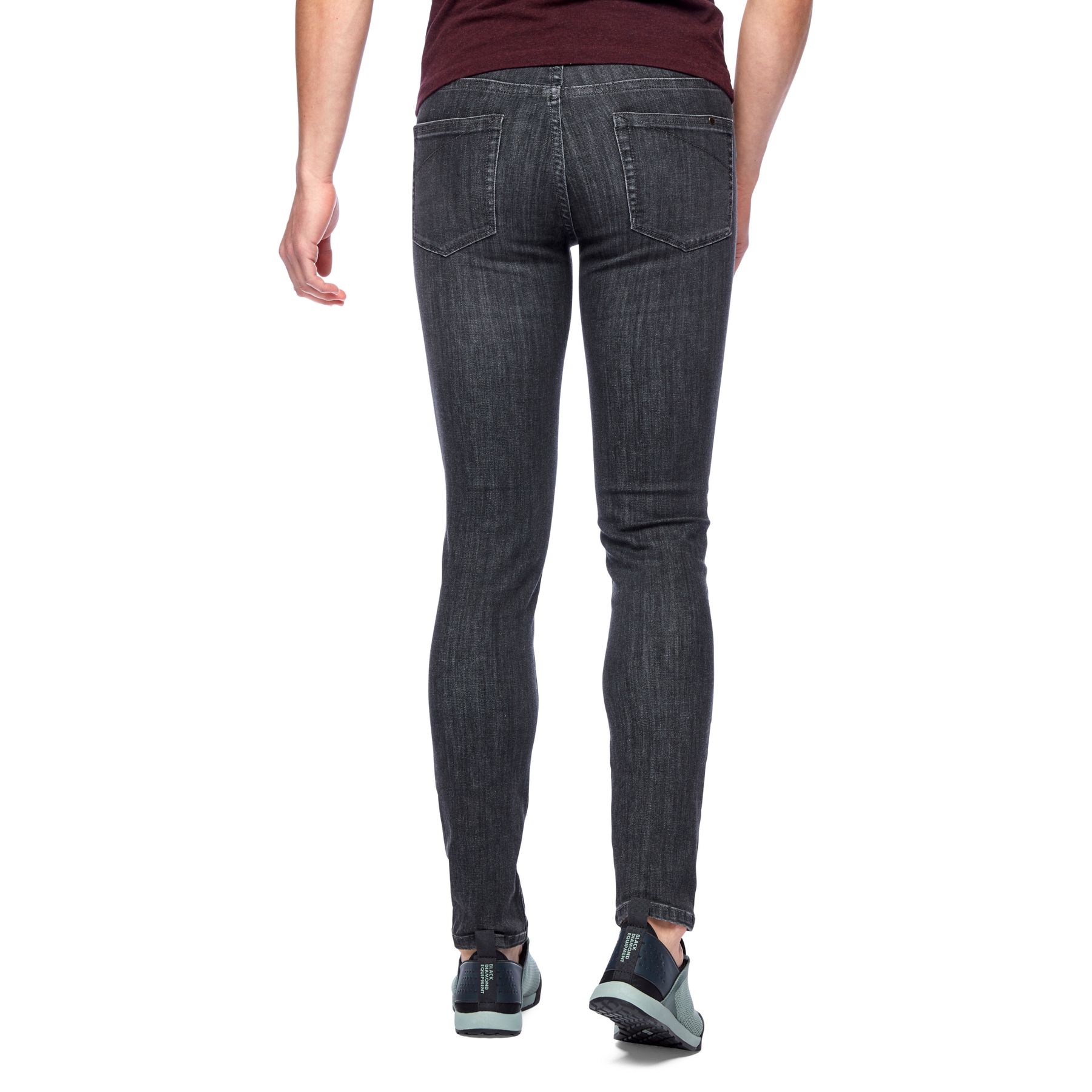 Black Diamond Forged Denim Pantaloni Donna Nere | DOH245763