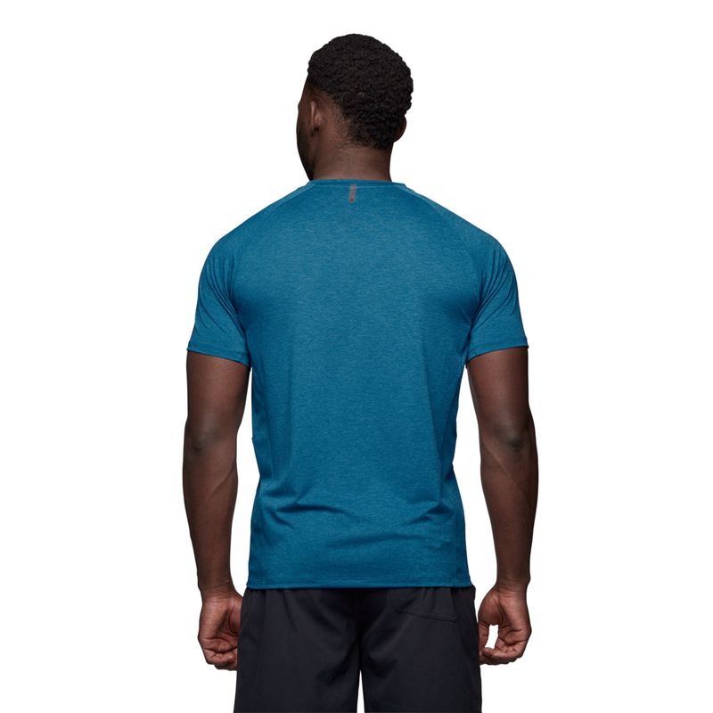 Black Diamond Lightwire SS Tech Top Uomo Blu | FJC569017