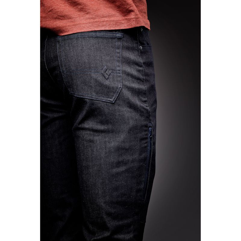 Black Diamond Mission Wool Denim Pantaloni Uomo Indaco Scuro | EQF706859