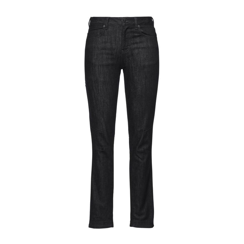 Black Diamond Mission Wool Denim Pantaloni Donna Nere | HMQ751893