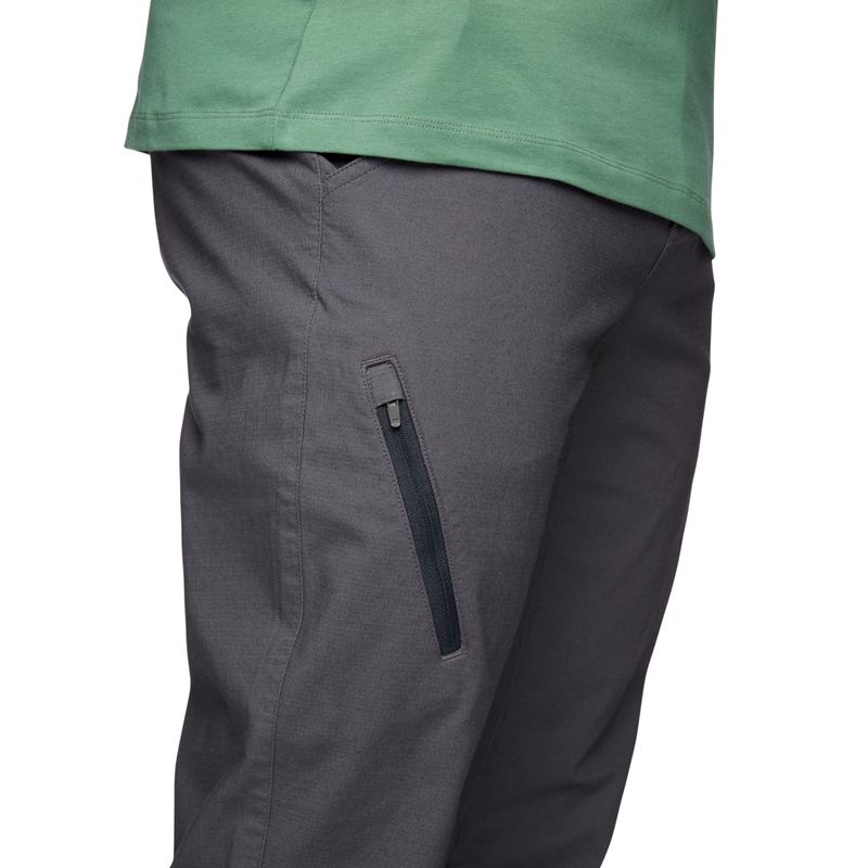 Black Diamond Rocklock Climb Pantaloni Uomo Grigie Scuro | ATD352417