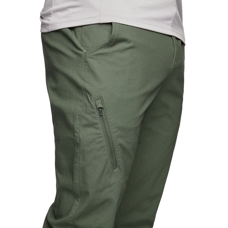 Black Diamond Rocklock Climb Pantaloni Uomo Verdi | OWY173802