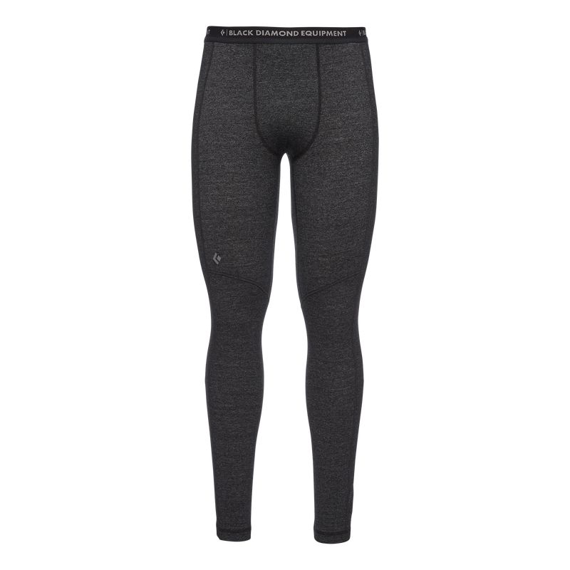 Black Diamond Solution 150 Merino Base Bottom Pantaloni Uomo Nere | AWH471523