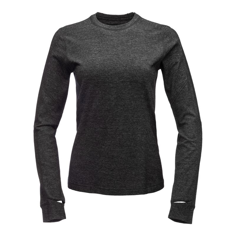 Black Diamond Solution 150 Merino Base Crew Top Donna Nere | RNI873251