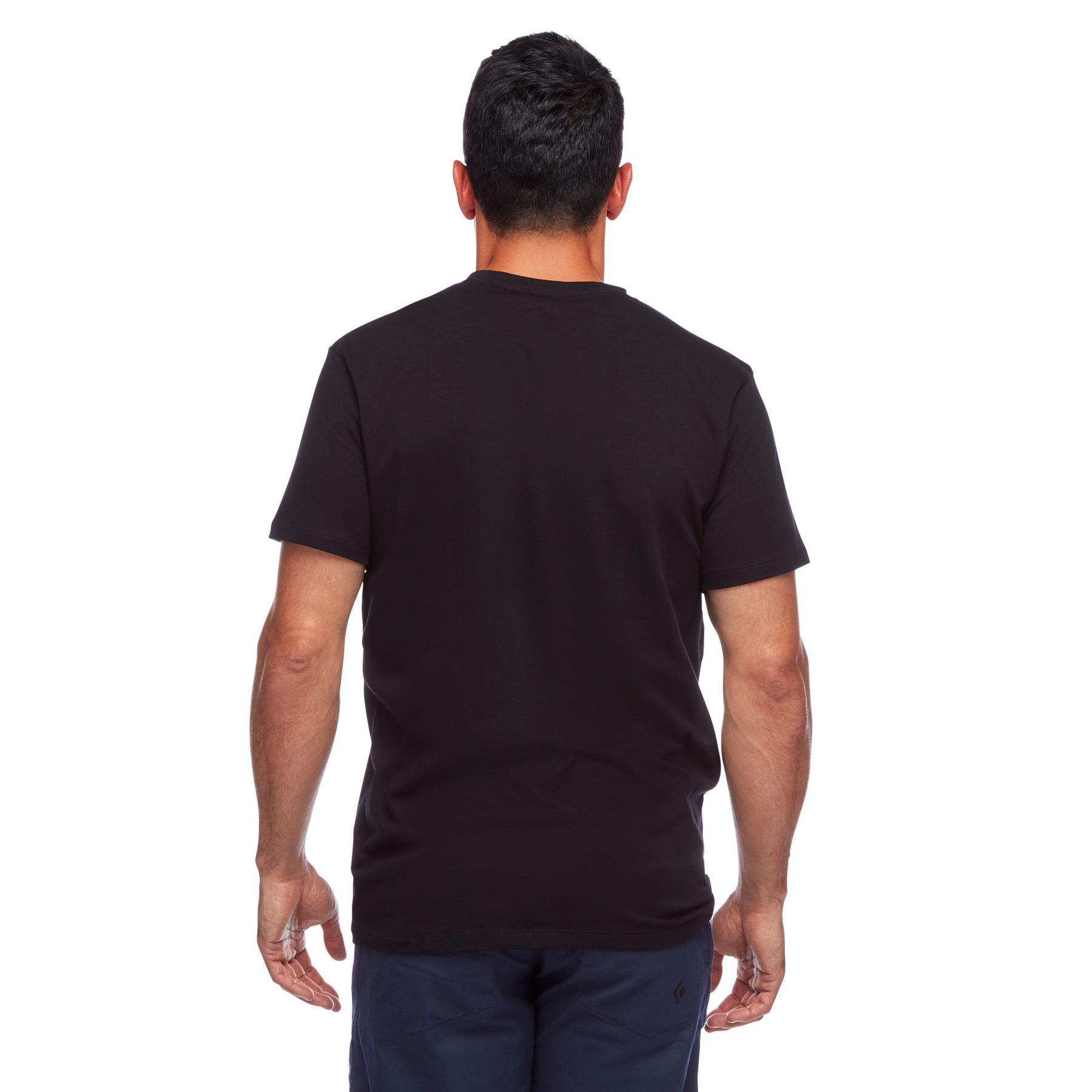 Black Diamond Stacked Logo Top Uomo Nere | WUE950672