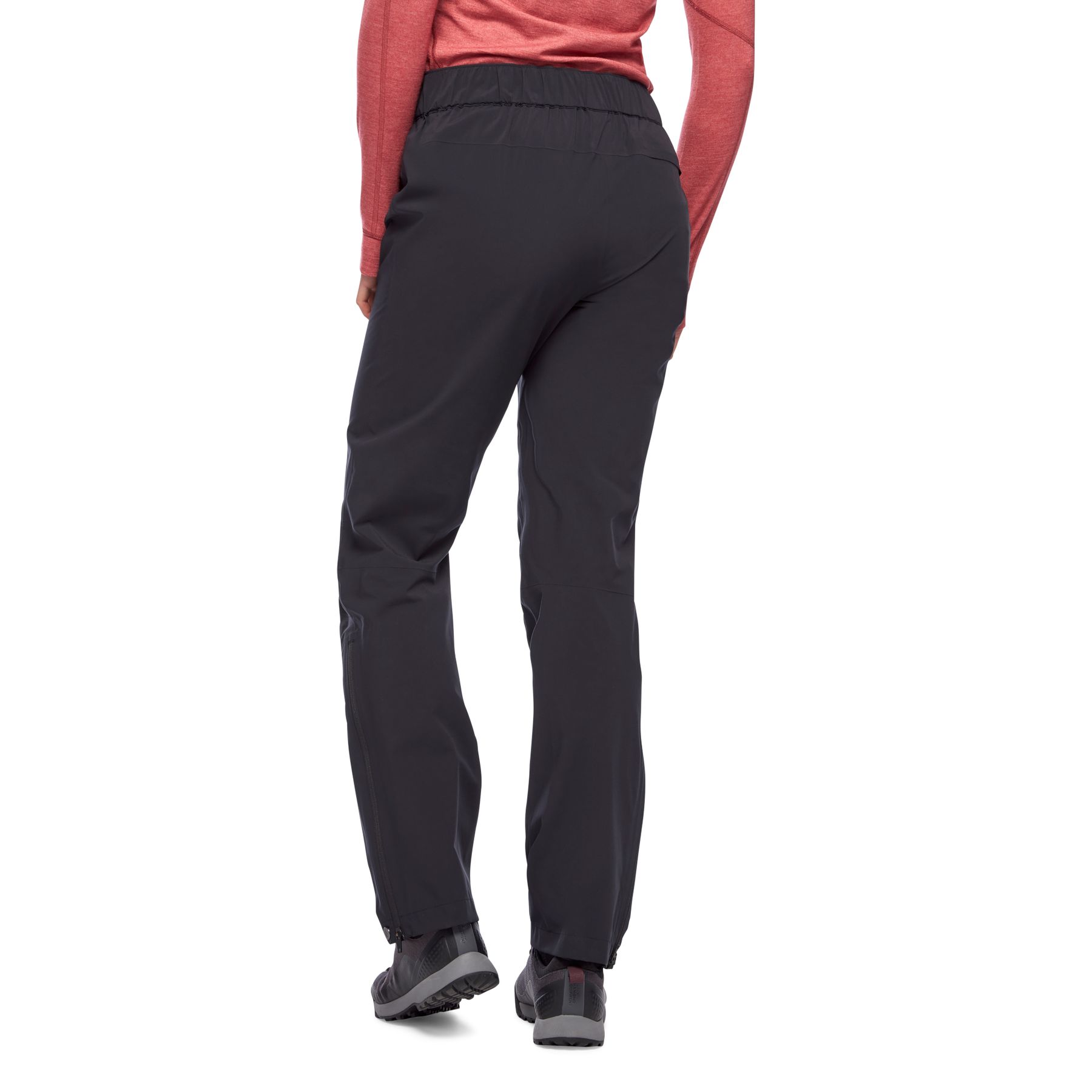 Black Diamond StormLine Stretch Rain Pantaloni Donna Nere | ARP780513