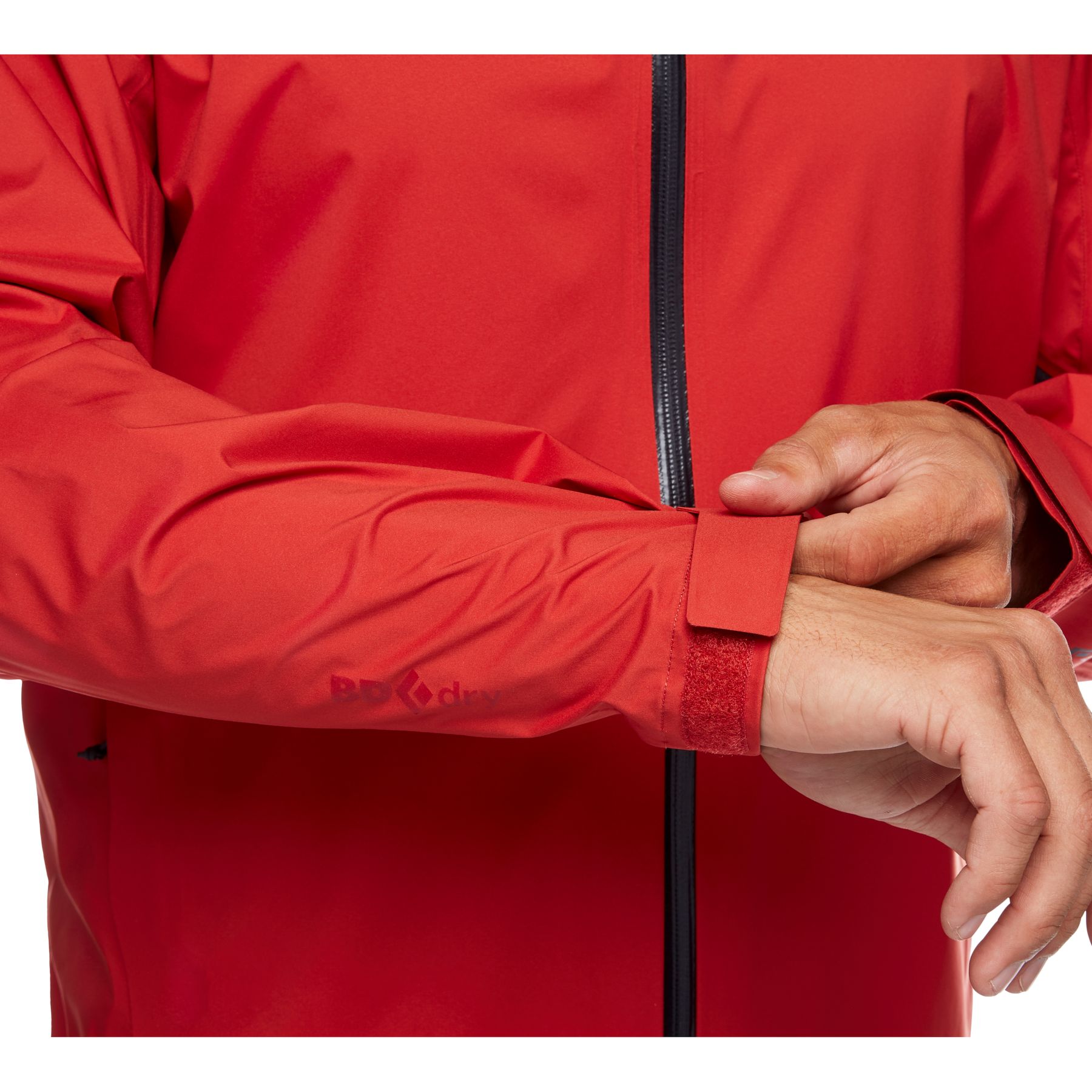 Black Diamond Stormline Stretch Rain Shell Giacca Uomo Rosse | FTU025467