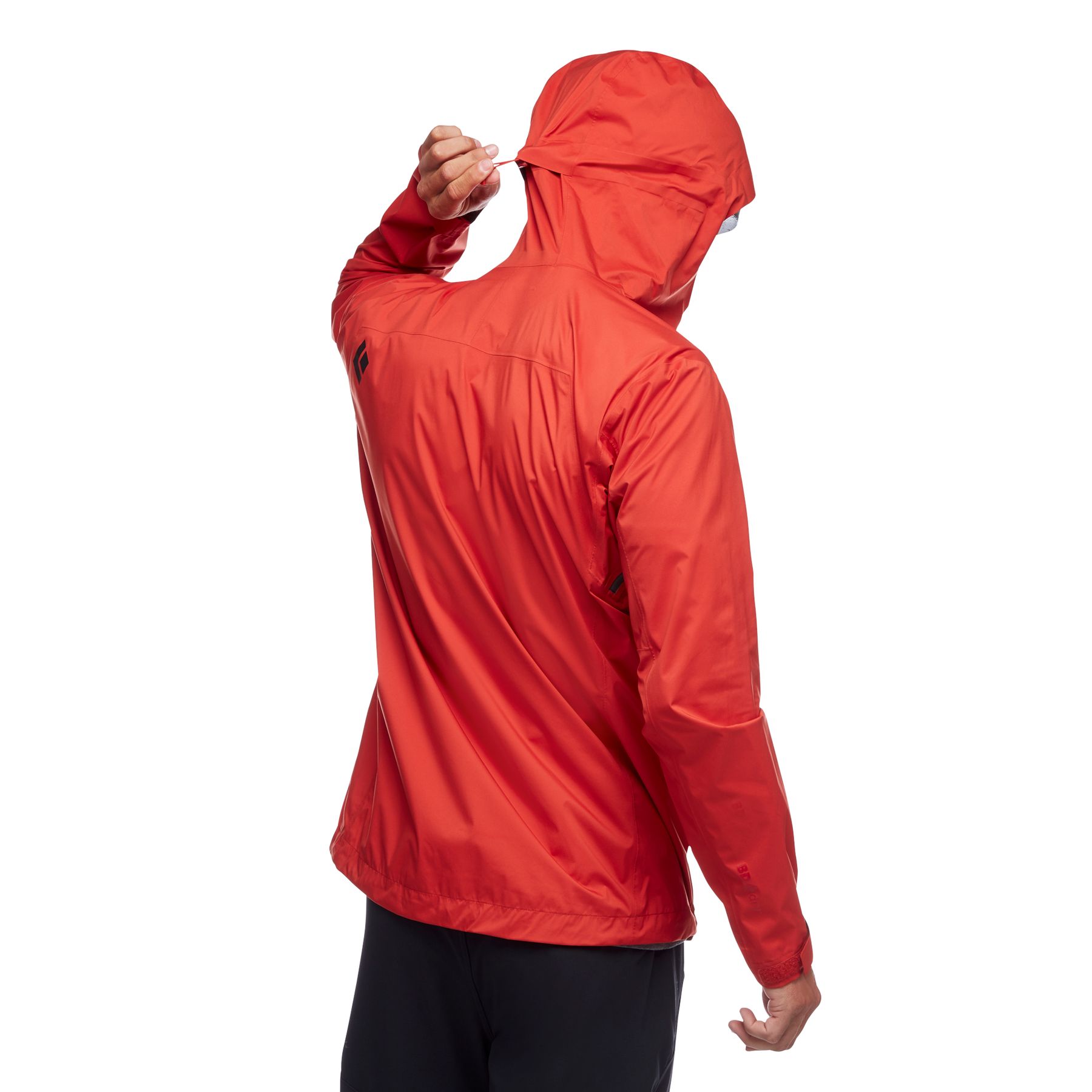 Black Diamond Stormline Stretch Rain Shell Giacca Uomo Rosse | FTU025467