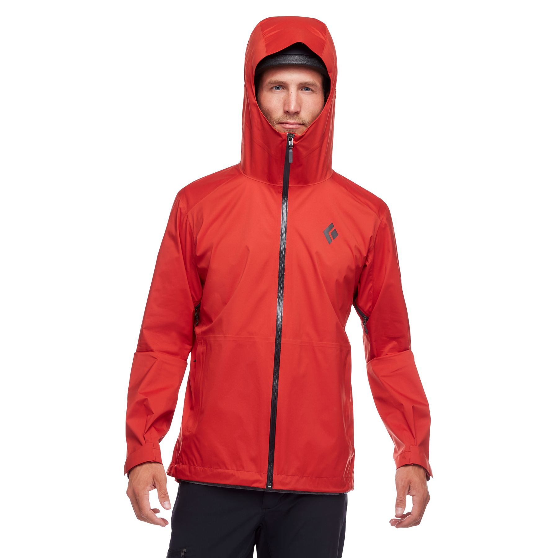 Black Diamond Stormline Stretch Rain Shell Giacca Uomo Rosse | FTU025467