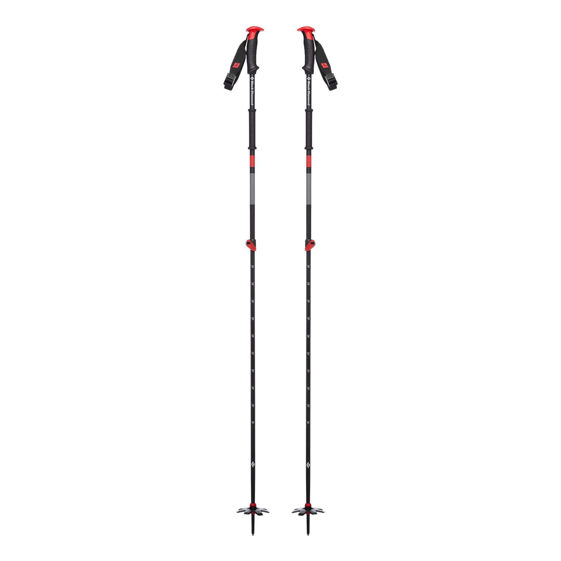 Black Diamond Traverse Bastoncini Da Sci Nere Arancioni | FSR253697