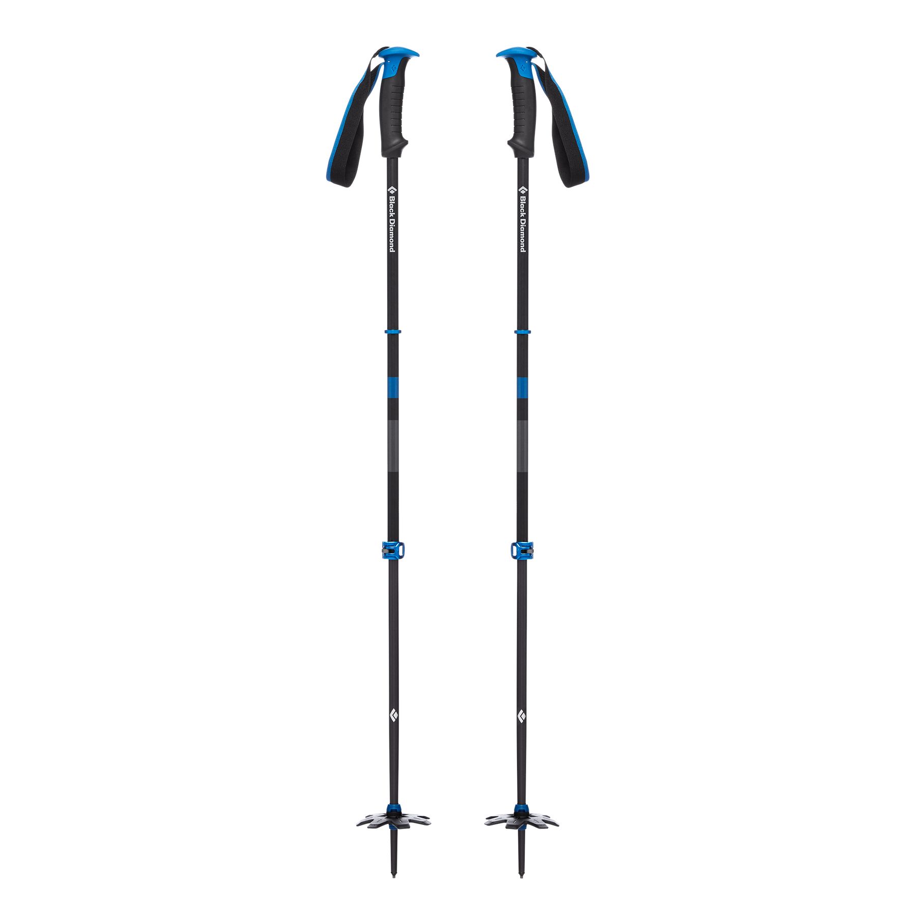 Black Diamond Traverse Pro Bastoncini Da Sci Nere Blu | LPE840163