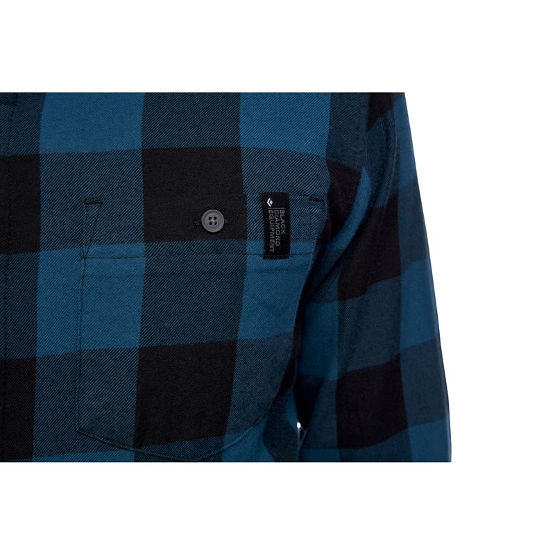 Black Diamond Zodiac Flannel Top Uomo Blu | ZQI527914