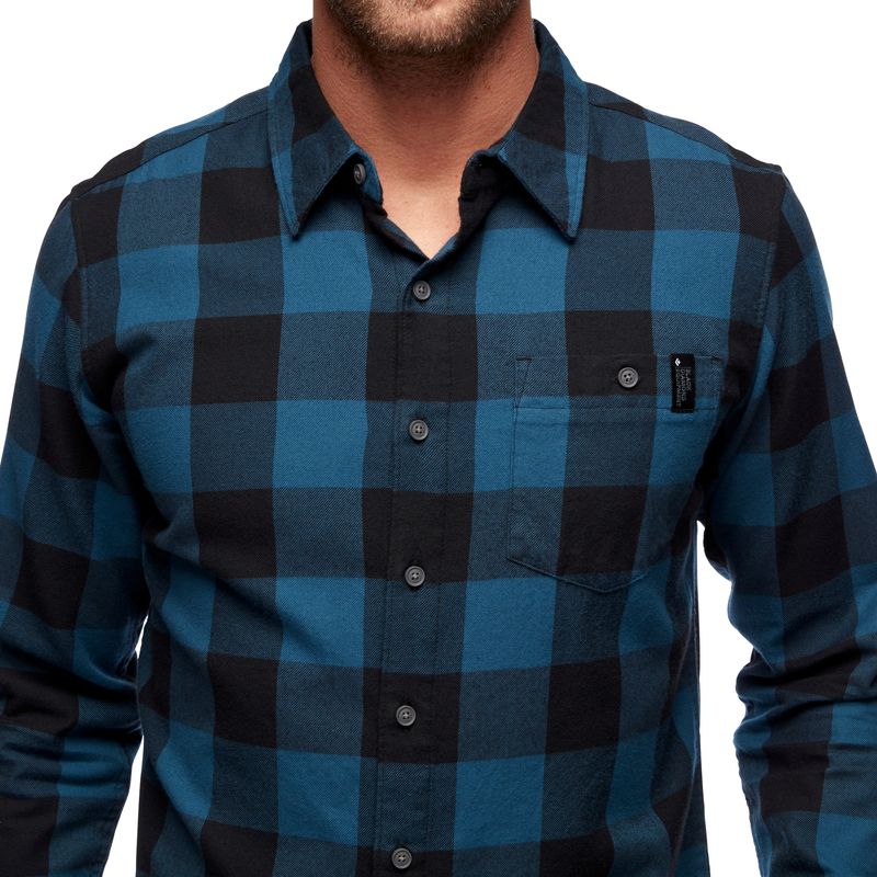 Black Diamond Zodiac Flannel Top Uomo Blu | ZQI527914